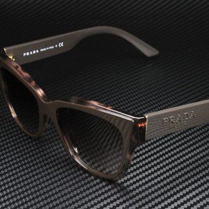 Prada Brown Gradient 53mm Women's Sunglasses